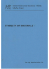 Strength of materials I