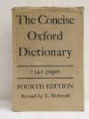 The Concise Oxford Dictionary