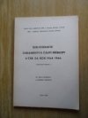 Bibliografie chráněných částí přírody v ČSR za rok 1964-1966