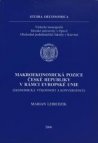 Makroekonomická pozice České republiky v rámci Evropské unie