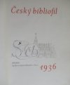 Český bibliofil 1936