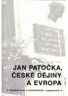 Jan Patočka, české dějiny a Evropa