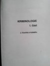 Kriminologie.