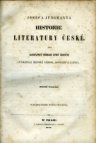 Historie literatury české