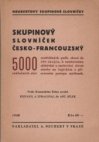 Skupinový slovníček česko-francouzský