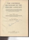 The Universal Dictionary of the English Languague