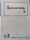 Správně česky.