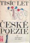Tisíc let české poezie.