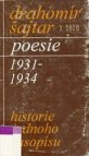 Poesie 1931-1934