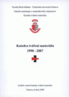 Katedra tváření materiálu 1998-2007