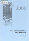 Úvod do studia práva pro pedagogy