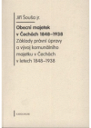 Obecní majetek v Čechách 1848-1938