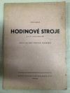 Hodinové stroje pro 3. ročník odborných učilišť a učňovských škol