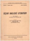 Dějiny anglické literatury