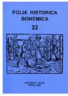 Folia historica bohemica.