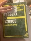 Matematické, fyzikální a chemické tabulky pro střední školy