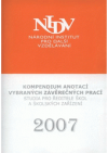 Kompendium anotací vybraných závěrečných prací studia pro ředitele škol a školských zařízení