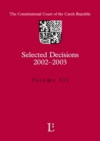 Selected decisions 2002-2003.