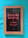 Rabínská moudrost dle talmudu