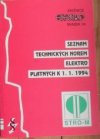 Seznam technických norem elektro platných k 1.1.1994