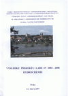 Výsledky projektu Labe IV 2003-2006