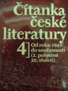 Čítanka české literatury 4