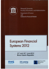 European Financial Systems 2012